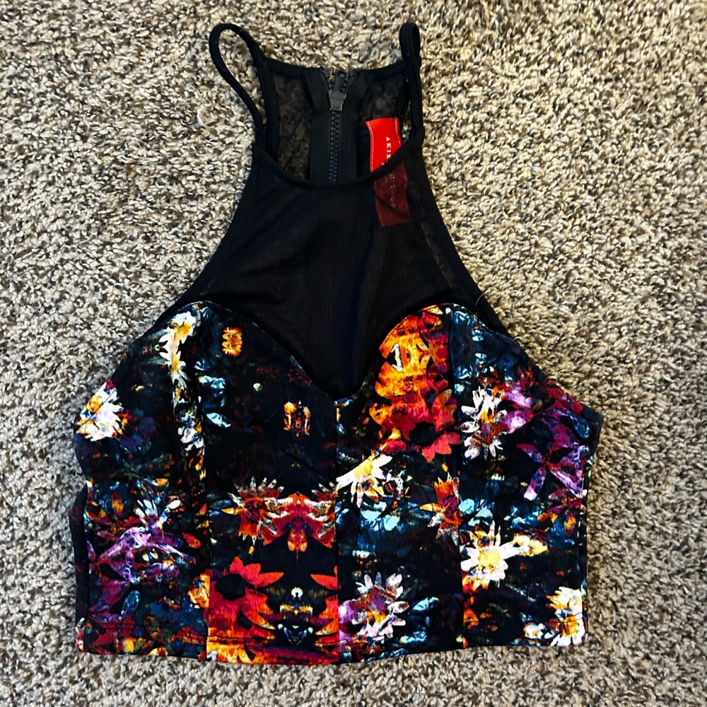 Floral Crop Top
